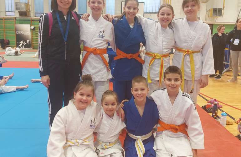 Judo klubu „Olimp“ Vinkovci 4 zlatna odličja u Samoboru