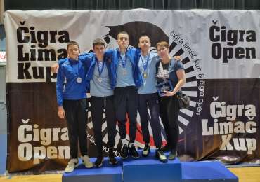SAJNAMIJU 4 MEDALJE NA ČIGRA OPENU U ZAGREBU