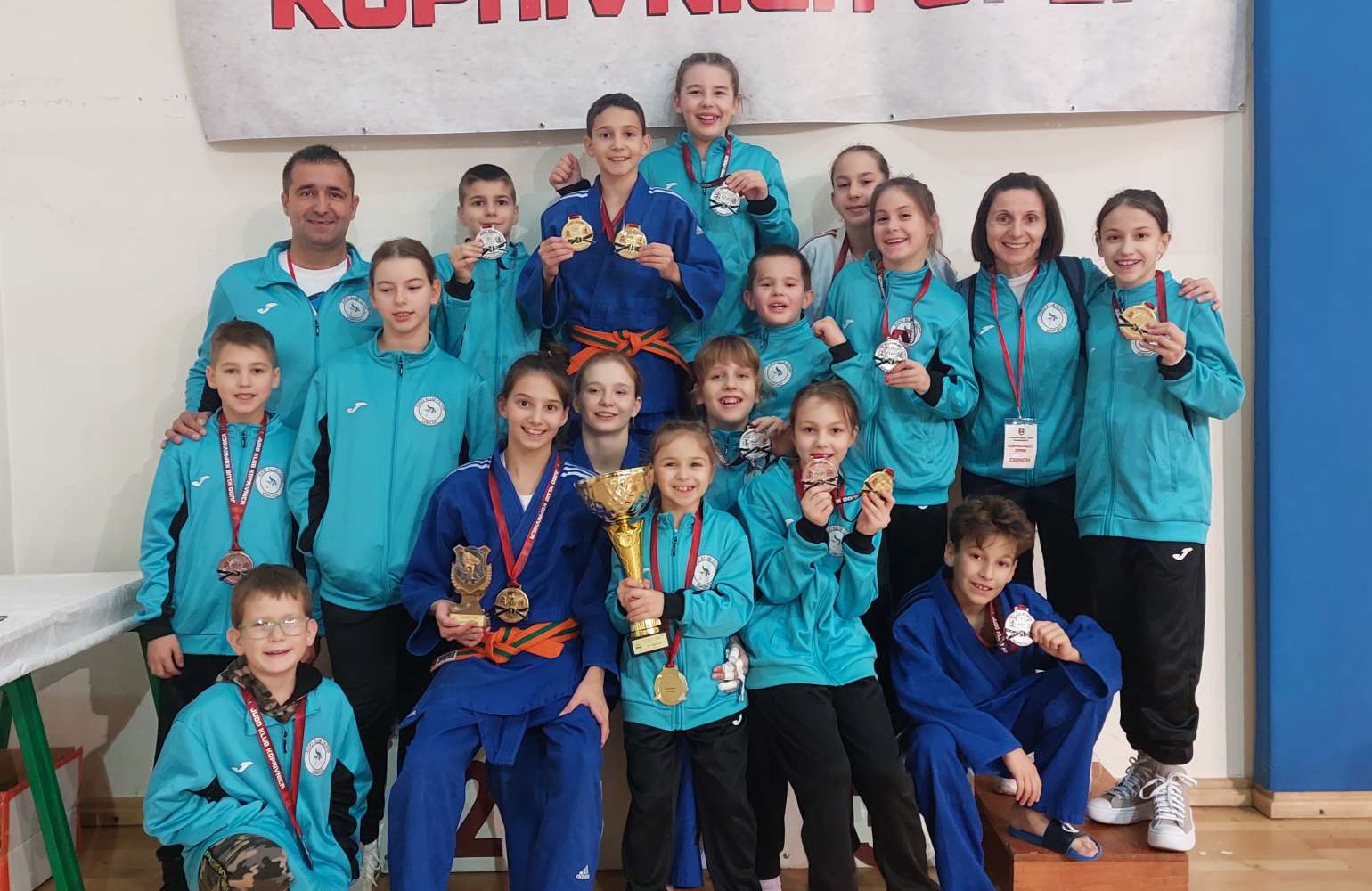 Judo klubu „Olimp“ Vinkovci ekipno 1. mjesto