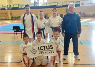  NATJECATELJI ŠPORTSKOG KARATE KLUBA „ICTUS“ VINKOVCI OSVOJILI 12 ODLIČJA