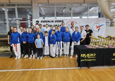 SAJNAMIJU 15 MEDALJA I 2 PEHARA NA MEĐUNARODNOM TAEKWONDO TURNIRU 2. GORNJA VRBA OPEN
