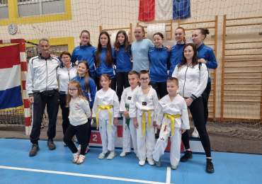 SAJNAMIJU 12 MEDALJA I PEHAR ZA 3. MJESTO EKIPNO NA MEĐUNARODNOM TURNIRU 3. GORNJA VRBA OPEN U SL. BRODU