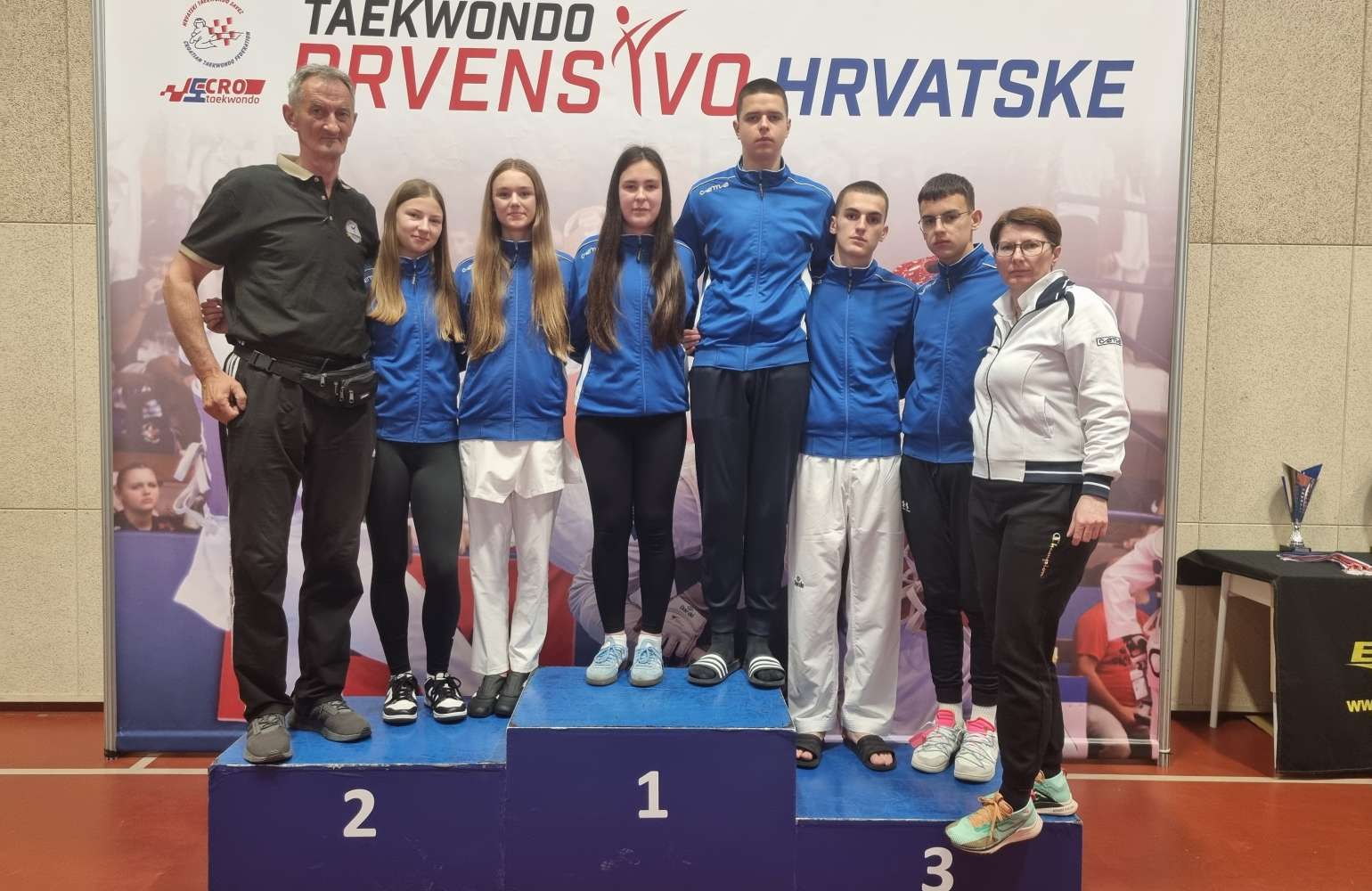 PETRA ŽAPER I JOSIP ŠARIĆ VICEPRVACI HRVATSKE U TAEKWONDOU