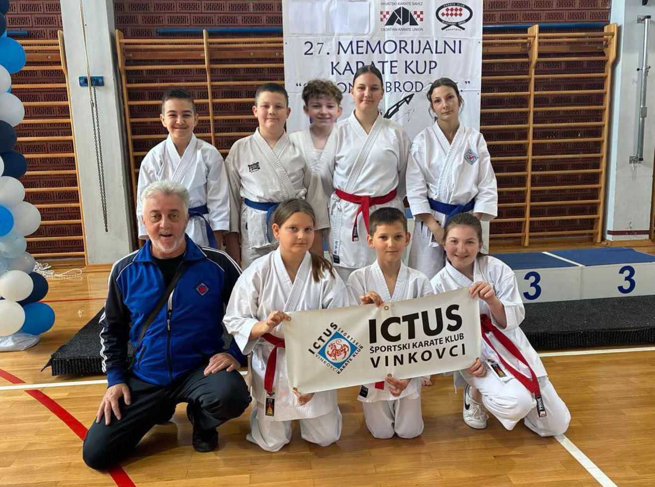 NATJECATELJI ŠPORTSKOG KARATE KLUBA „ICTUS“ VINKOVCI OSVOJILI 3 ODLIČJA