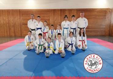 KK VINKOVCI OSVOJIO 6 ZLATA, 1 SREBRO I 4 BRONCE NA KUPU VUKOVARA