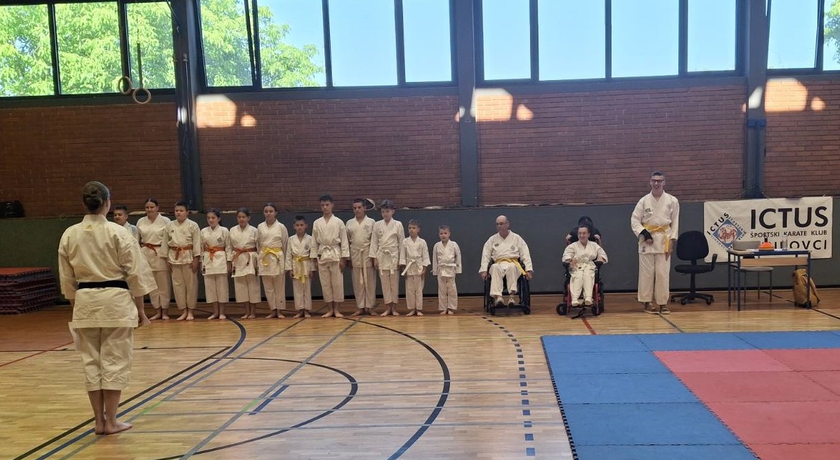 ŠPORTSKI KARATE KLUB „ICTUS“ VINKOVCI SVEČANO OBILJEŽIO KRAJ PROLJETNE POLUSEZONE