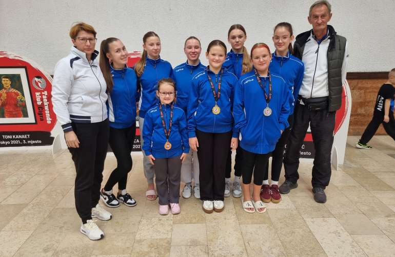 SAJNAMIJU 5 MEDALJA NA VELIKOM 11. ČIGRA OPEN-u-KOREAN AMBASSADOR’S KUP-u U ZAGREBU