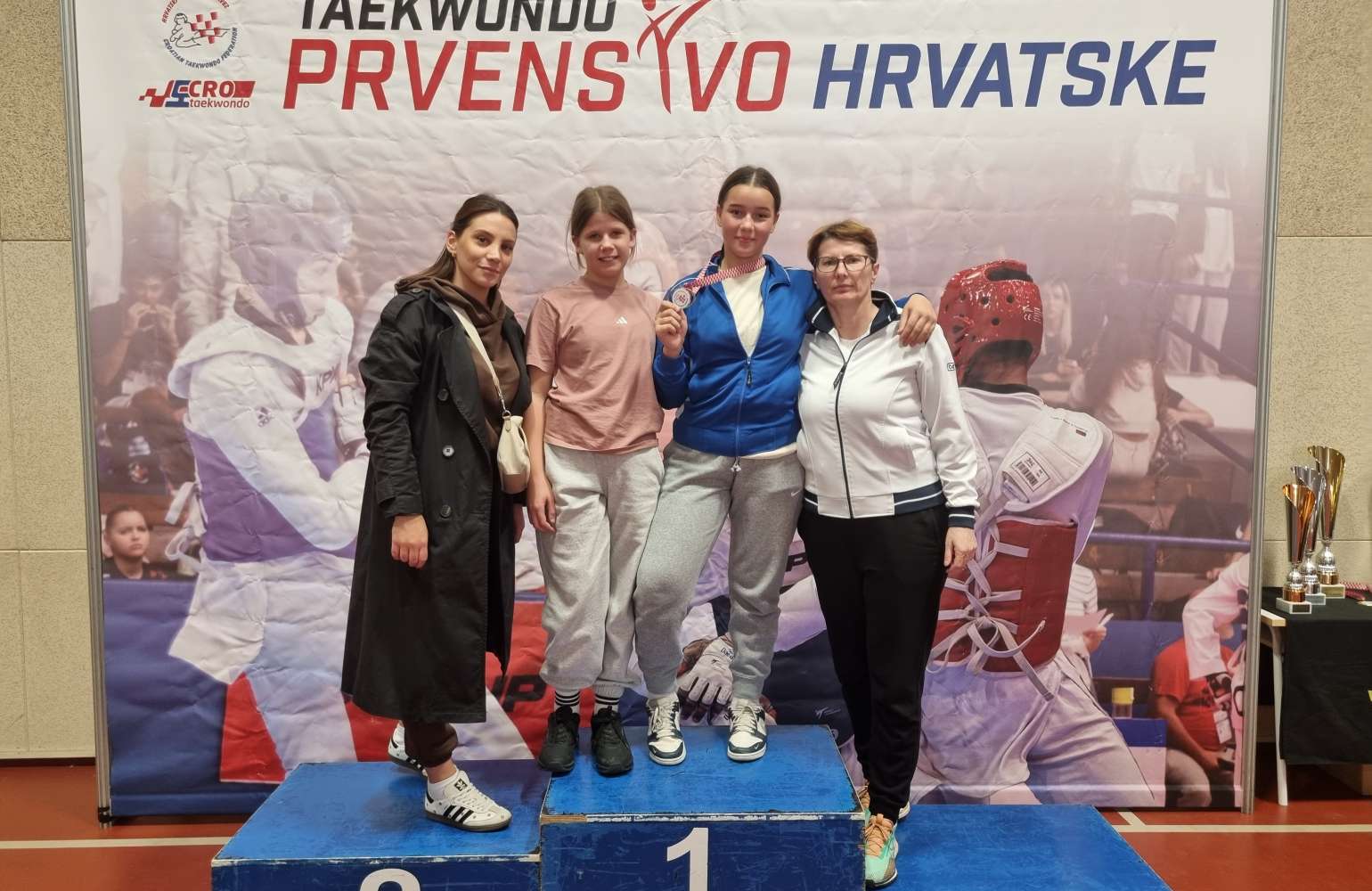 MILA KRIŽANOVIĆ VICEPRVAKINJA HRVATSKE U TAEKWONDO-U