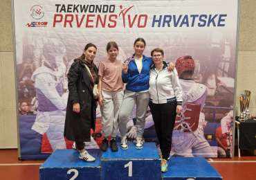 MILA KRIŽANOVIĆ VICEPRVAKINJA HRVATSKE U TAEKWONDO-U