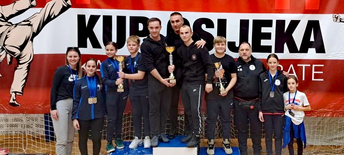 KARATE KLUB VINKOVCI POBJEDNIK MEĐUNARODNOG KUPA OSIJEKA