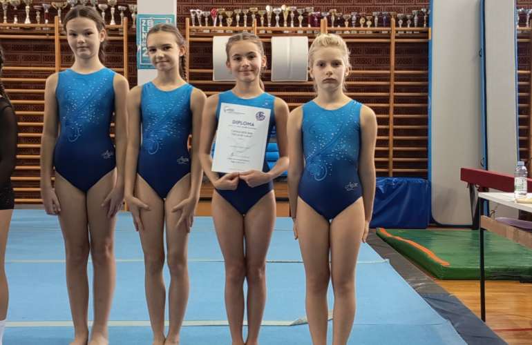 Gimnastičarke osnovnog programa završile s natjecanjima u ovoj godini