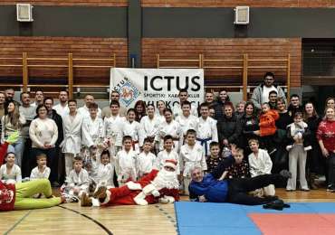 ŠPORTSKI KARATE KLUB „ICTUS“ VINKOVCI SVEČANO OBILJEŽIO KRAJ KALENDARSKE SPORTSKE 2025. GODINE