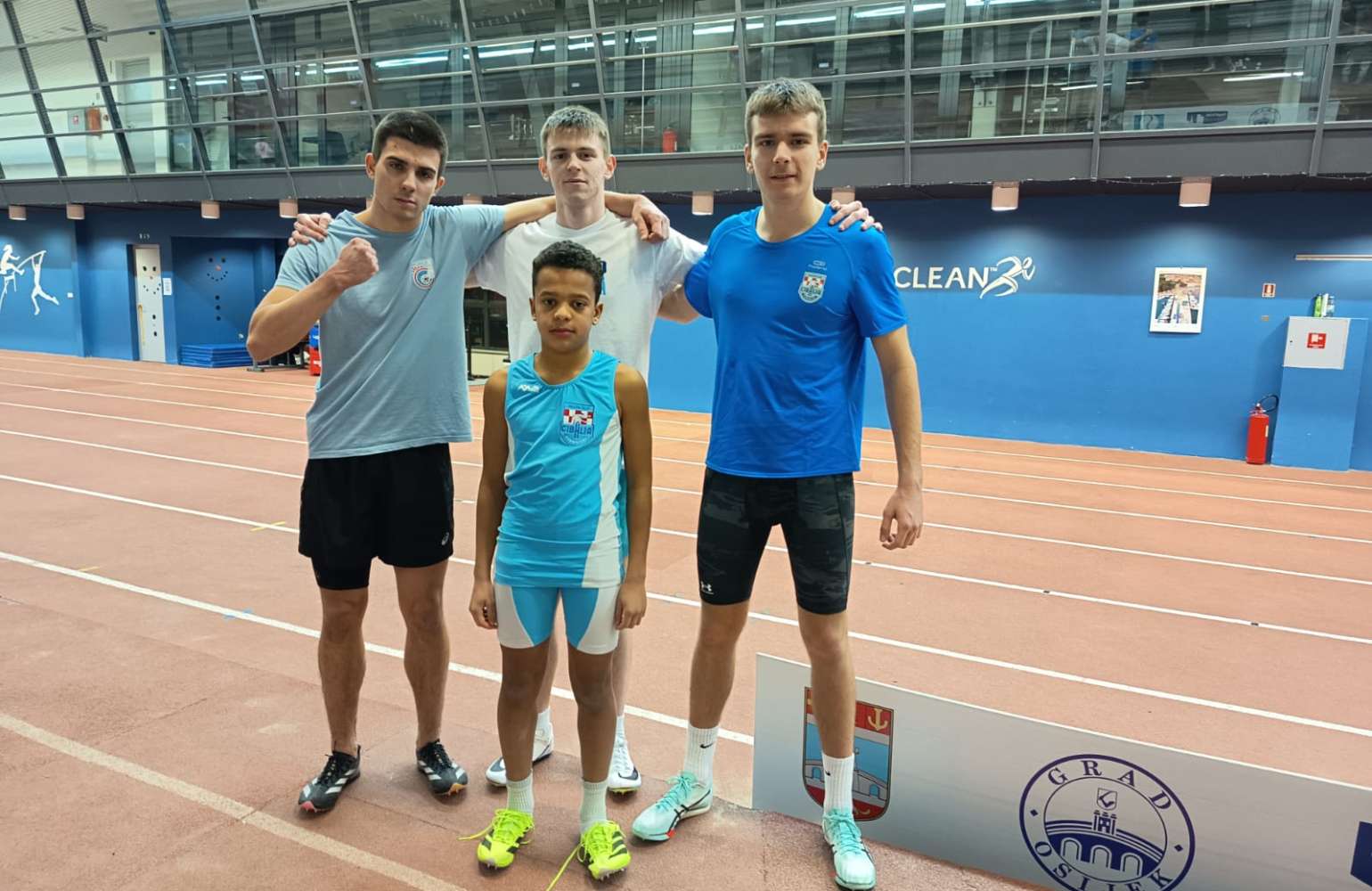 Atletičari Atletskog kluba Cibalia uspješni na 60m, na Dvoranskom mitingu u Osijeku