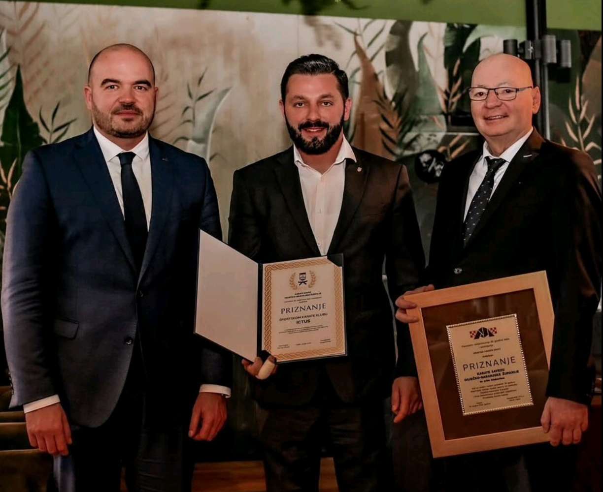IZVJEŠĆE O DODJELI PRIZNANJA KARATE SAVEZA OSJEČKO-BARANJSKE ŽUPANIJE ŠPORTSKOM KARATE KLUBU „ICTUS“ VINKOVCI   