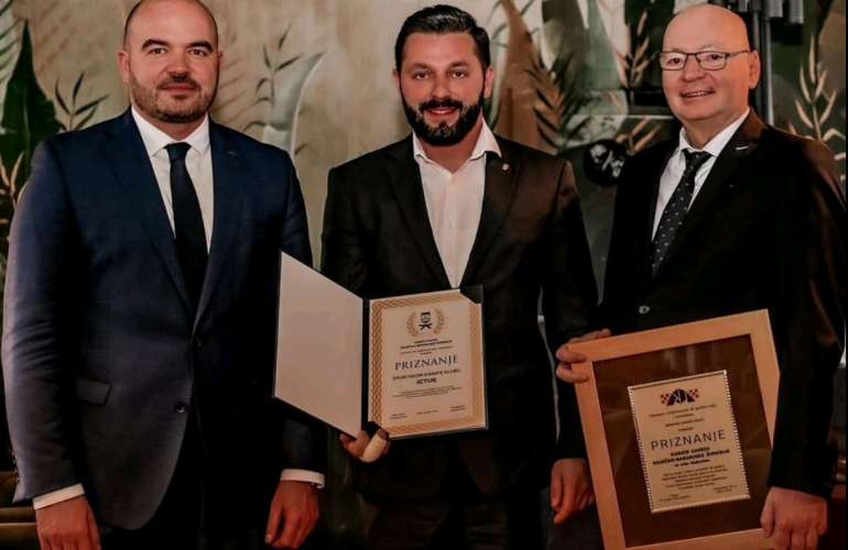 IZVJEŠĆE O DODJELI PRIZNANJA KARATE SAVEZA OSJEČKO-BARANJSKE ŽUPANIJE ŠPORTSKOM KARATE KLUBU „ICTUS“ VINKOVCI   