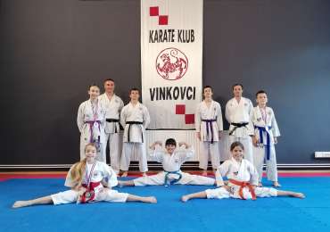 NOVI USPJESI KARATE KLUBA VINKOVCI NA MEĐUNARODNOJ SCENI 