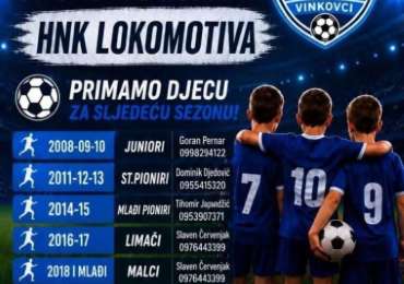 UPISI U ŠKOLU NOGOMETA HNK LOKOMOTIVA