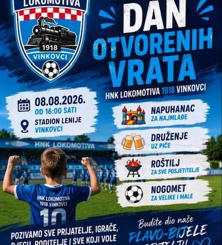 DAN OTVORENIH VRATA HNK “LOKOMOTIVA 1918” VINKOVCI