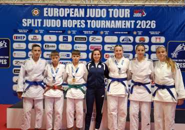 Zlato i dva srebra na Europskom kupu za Judo klub „Olimp“ Vinkovci
