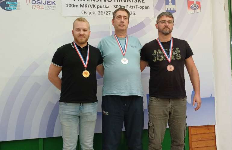 Prvenstvo Hrvatske MK i VK puška 100/300m Osijek 26./27.09.2026.
