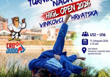 CRO-Olimpic Hopes Tournament – Higl Open 2026, Međunarodni judo turnir mladih sportaša, u Vinkovcima