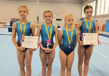 Mlađe juniorke GK „Hrvatski sokol“ Vinkovci brončane u Osijeku