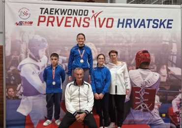 TAEKWONDO PRVENSTVO HRVATSKE ZA MLAĐE KADETE I KADETKINJE 2026, SAJNAMOVCI PRVAKINJA I VICEPRVAK